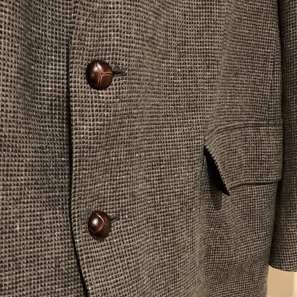 Pendleton Vintage Houndstooth Elbow Patch Men’s W… - image 5